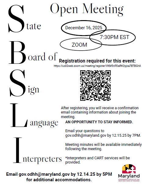 Dec. 16, 2025 Open Meeting