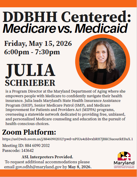 DDBHH Centered: Medicare vs. Medicaid Friday, May 15, 2026