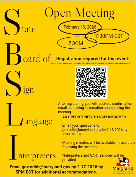 Feb. 19, 2026 SBSLI Open Meeting