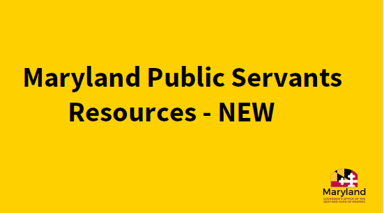 Maryland public servants resources