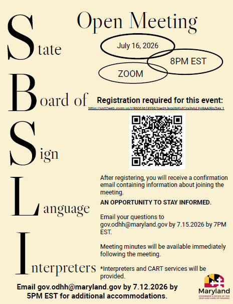 July 16, 2026 SBSLI Board Meeting